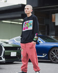 A SKELETON IN THE CLOSET EMBROIDERY LONG SLEEVE TEE