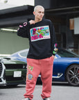 A SKELETON IN THE CLOSET EMBROIDERY LONG SLEEVE TEE