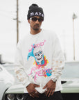BELIEVE REINCARNATION EMBROIDERY LONG SLEEVE TEE