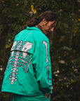 MAYO BONES Embroidery Nylon Anorak