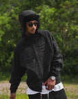 BONE EMBROIDERY FLEECE JKT