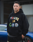 TRUST IN GOD EMBROIDERY HOODIE