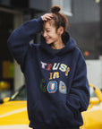 TRUST IN GOD EMBROIDERY SWEAT PANTS