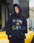 TRUST IN GOD EMBROIDERY HOODIE