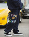 TRUST IN GOD EMBROIDERY SWEAT PANTS