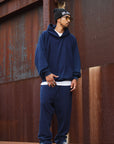 FADE PLAIN EMBROIDERY SWEAT PANTS