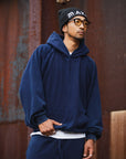 FADE PLAIN EMBROIDERY HOODIE