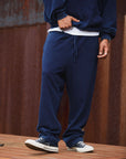 FADE PLAIN EMBROIDERY SWEAT PANTS