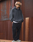 FADE PLAIN EMBROIDERY SWEAT PANTS