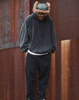 FADE PLAIN EMBROIDERY SWEAT PANTS