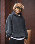 FADE PLAIN EMBROIDERY HOODIE