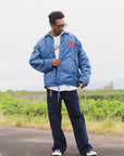 SNAKE CROSS BORN EMBROIDERY COACH JKT