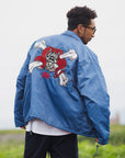 SNAKE CROSS BORN EMBROIDERY COACH JKT