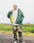 SNAKE CROSS BORN EMBROIDERY COACH JKT