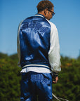 EAGLE THUNDER EMBROIDERY REVERSIBLE SOUVENIR JACKET