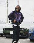 GREAT MAYO THUNDER EMBROIDERY ZIP UP HOODIE