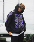 GREAT MAYO THUNDER EMBROIDERY ZIP UP HOODIE
