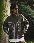 WESTERN EMBROIDERY NYLON JKT