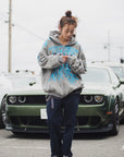GREAT MAYO THUNDER EMBROIDERY ZIP UP HOODIE