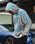GREAT MAYO THUNDER EMBROIDERY ZIP UP HOODIE