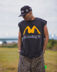 I'M LOVING IT PRINT SHORT SLEEVELESS TEE