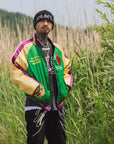 MAYO FIRE Embroidery Reversible Souvenir Jacket