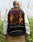 MAYO FIRE Embroidery Reversible Souvenir Jacket