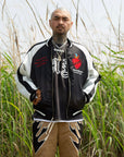 MAYO FIRE Embroidery Reversible Souvenir Jacket