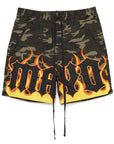 MAYO Fire Eagle Camo Embroidery Shorts