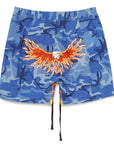 MAYO Fire Eagle Camo Embroidery Shorts