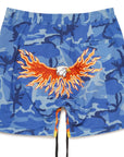 MAYO Fire Eagle Camo Embroidery Shorts