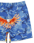 MAYO Fire Eagle Camo Embroidery Shorts