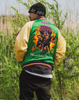 MAYO FIRE Embroidery Reversible Souvenir Jacket