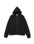 PLAIN EMBROIDERY ZIPUP HOODIE
