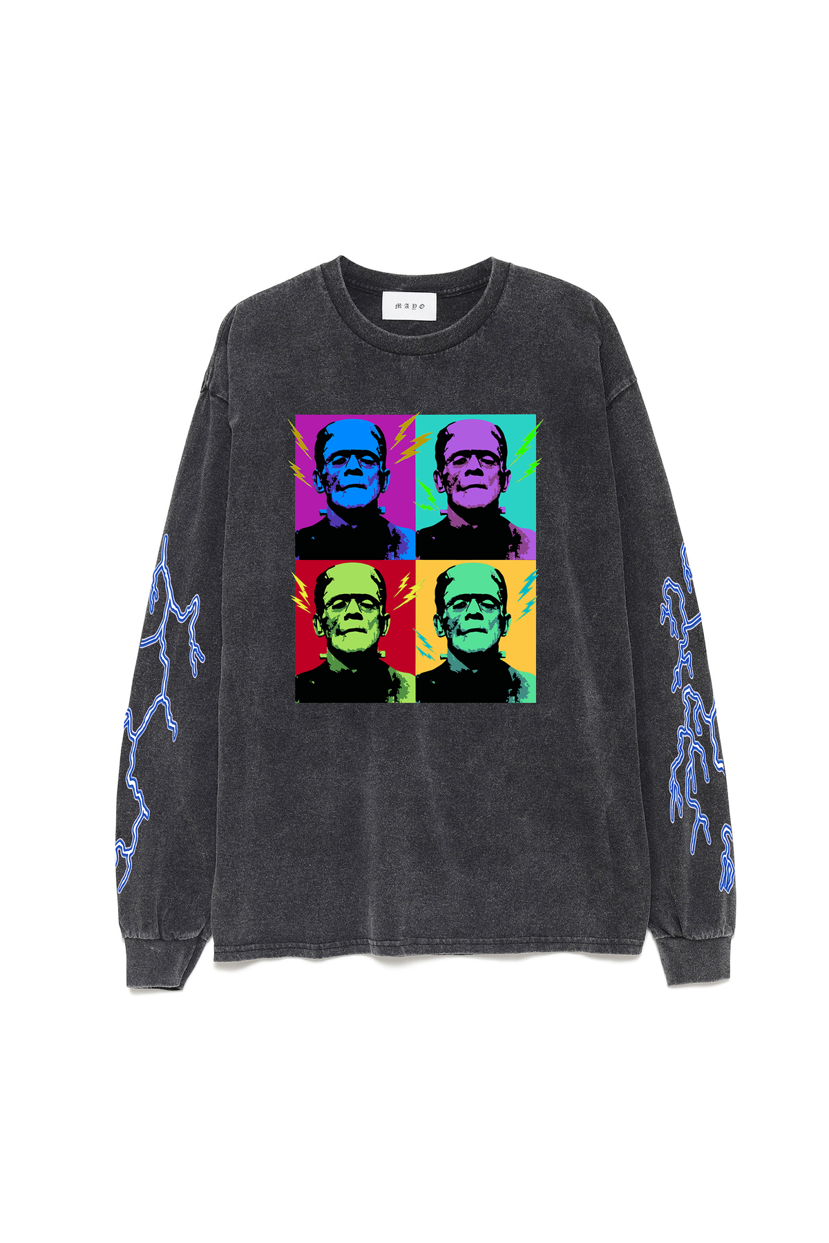 【HALLOWEEN ITEM】FOUR-LEGGED FRANKEN  PRINT LONG SLEEVE TEE