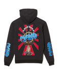 Sunshine Embroidery Hoodie - BLACK