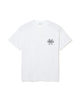 MAYO CROSS BONE EMBROIDERY Short Sleeve Tee - WHITE