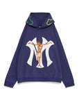 MAYO JESUS Embroidery Hoodie - NAVY