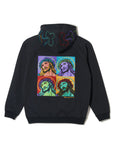 MAYO JESUS Embroidery Half zip Hoodie