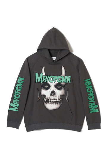 MAYO FGMN Embroidery Hoodie - GRAY