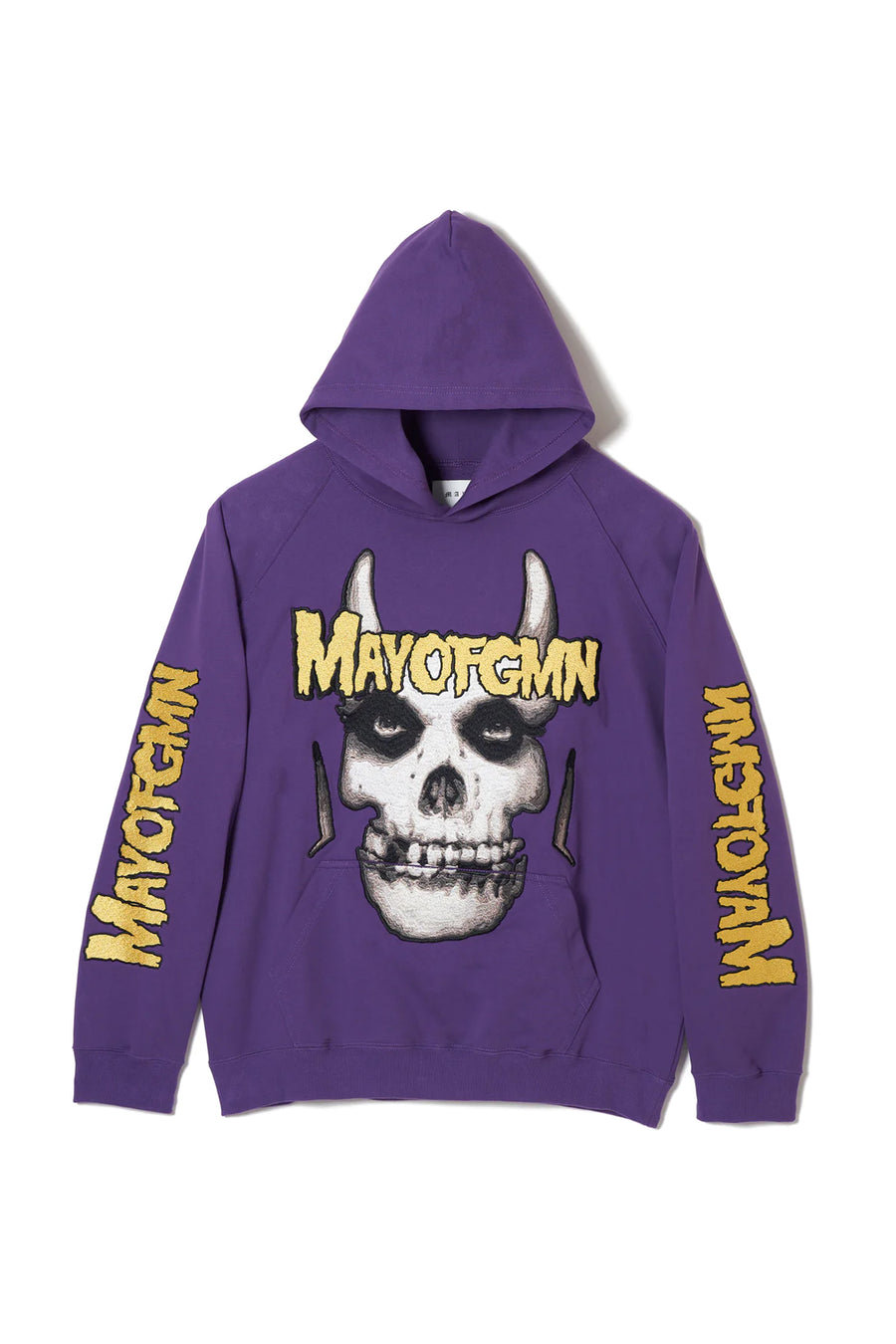 MAYO FGMN Embroidery Hoodie - PURPLE