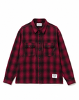 PLAIN LONG SLEEVED CHECK SHIRT