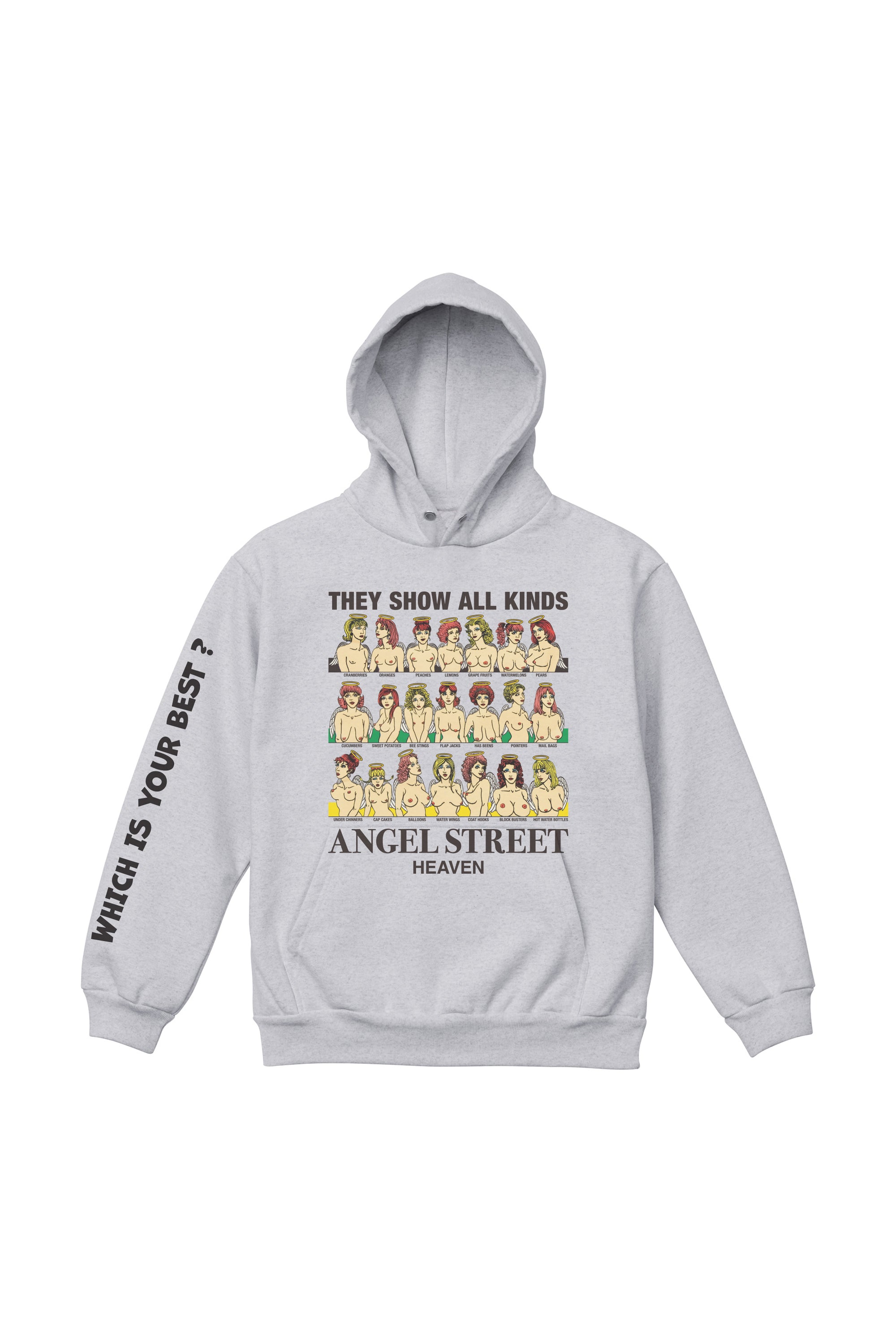 ANGEL STREET PRINT HOODIE