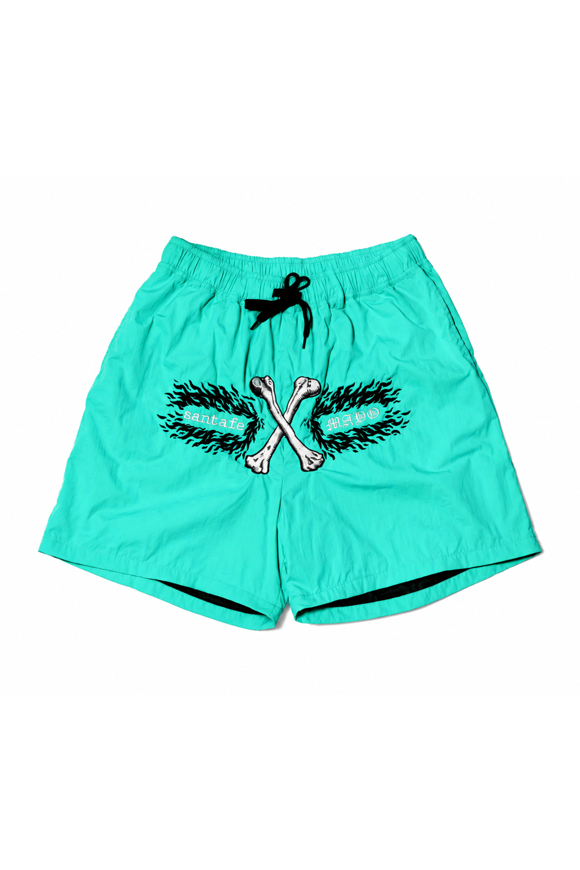 MAYO × SANTAFE EMBROIDERY NYLON SHORTS