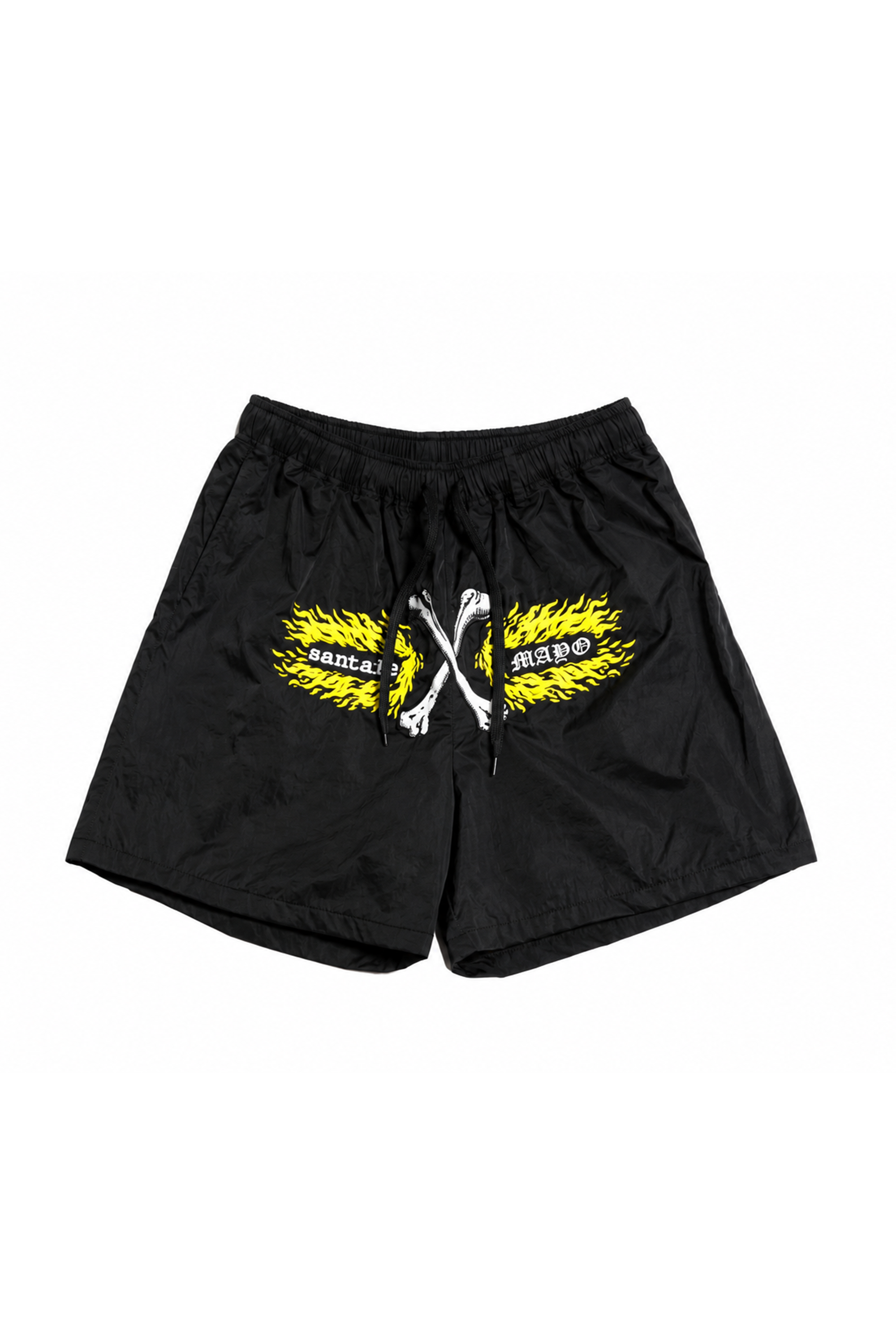 MAYO × SANTAFE EMBROIDERY NYLON SHORTS