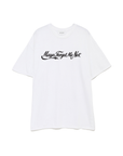 LOGO MESSAGE PRINT SHORT SLEEVE TEE