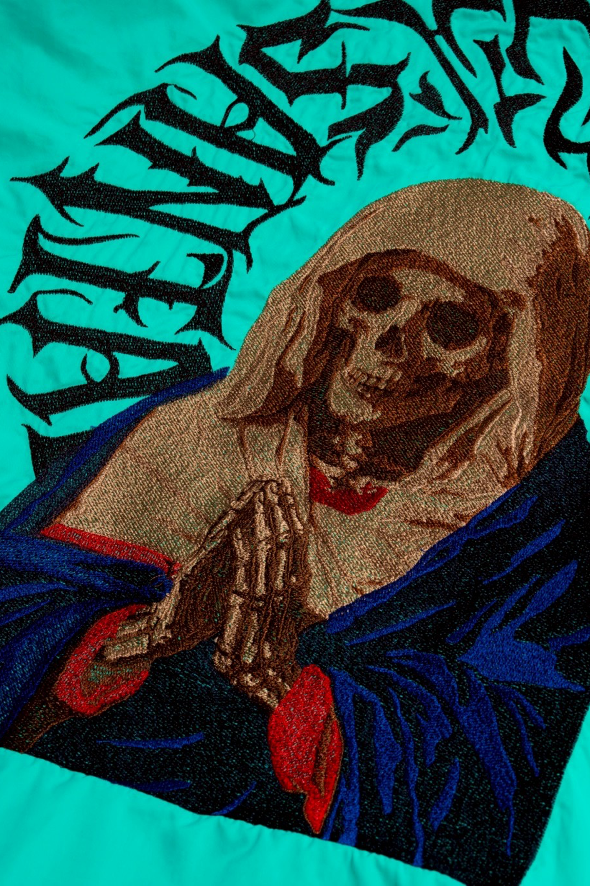 MAYO × SANTAFE EMBROIDERY REVERSIBLE NYLON JKT