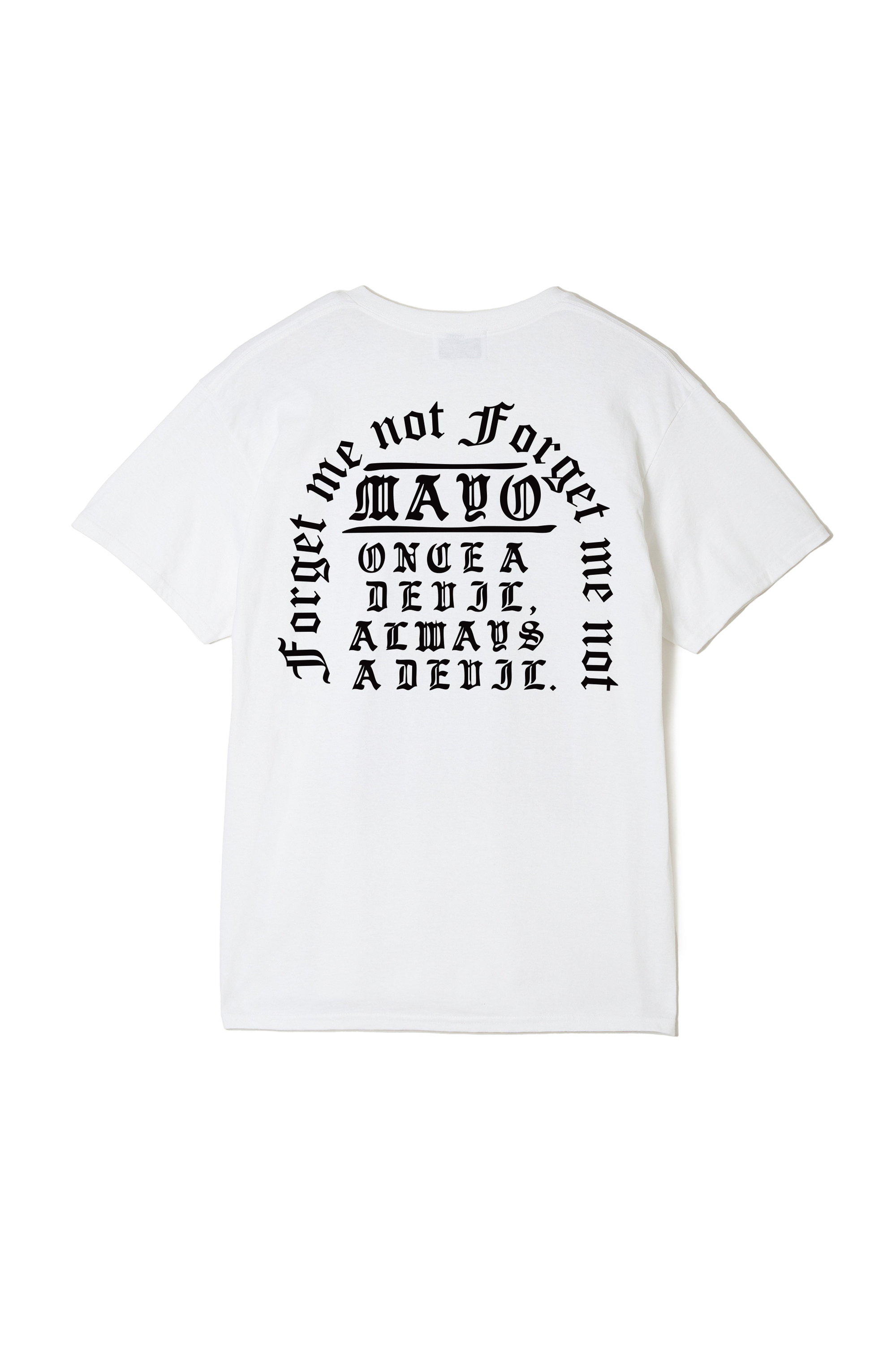 LOGO MESSAGE PRINT SHORT SLEEVE TEE