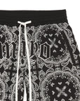 MAYO Paisley Embroidery Shorts