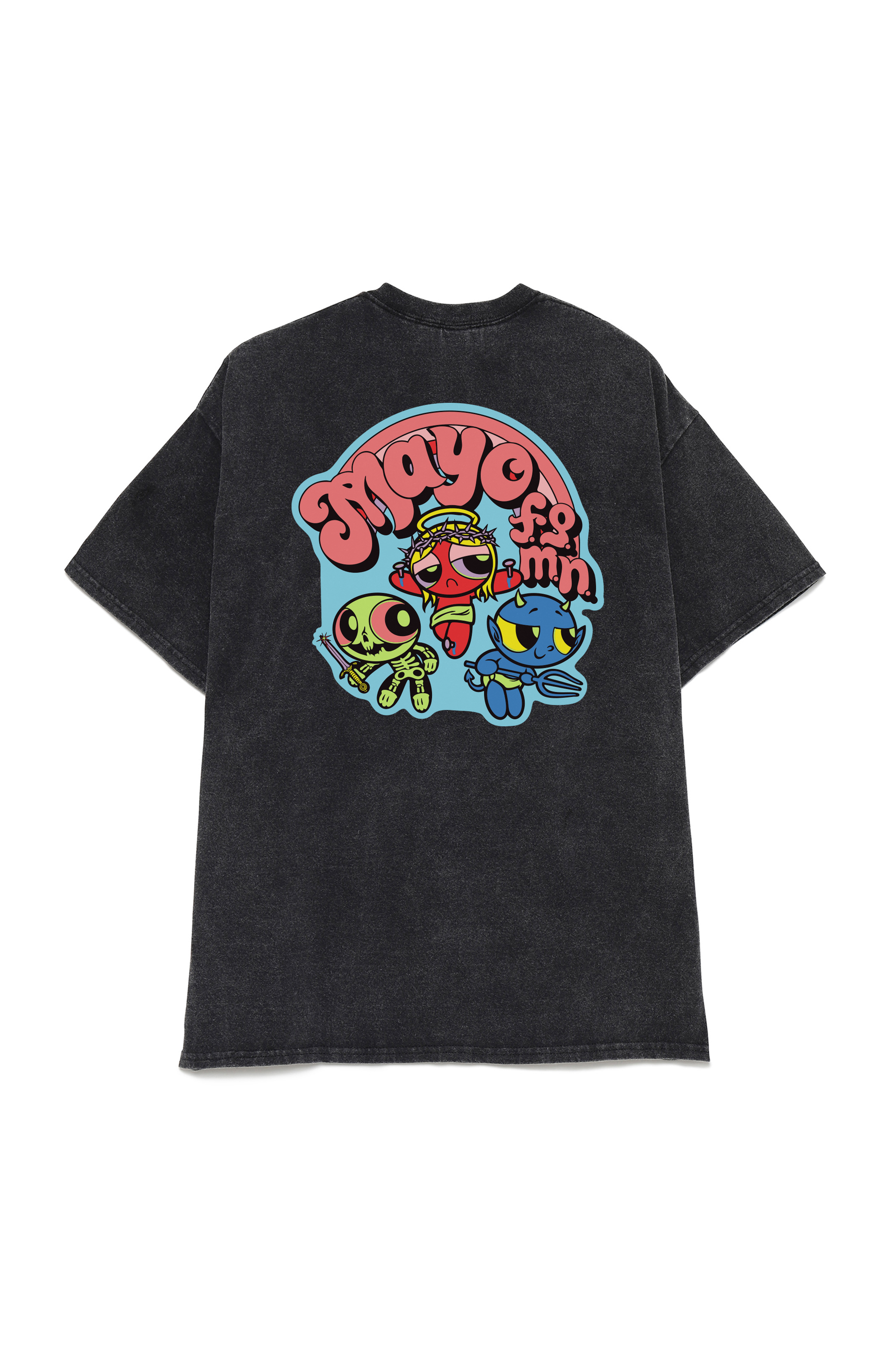 MAYO POWERPUFF PRINT SHORT SLEEVE TEE
